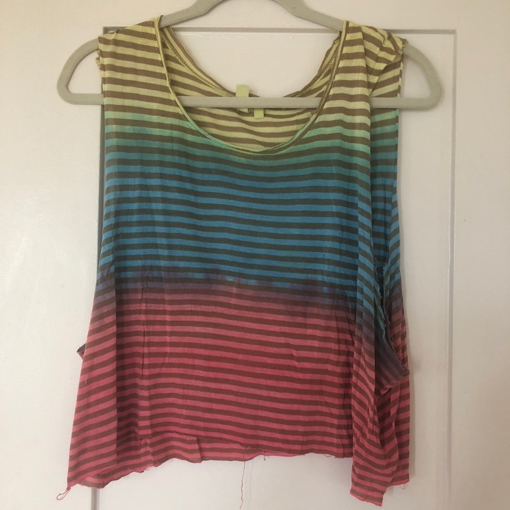 Striped tank top